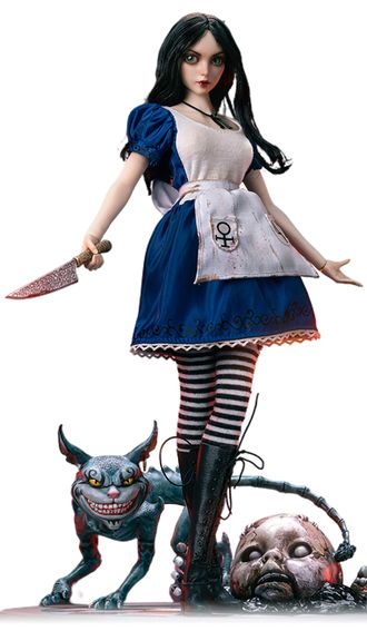 ПРЕДЗАКАЗ - Алиса Лидделл (Alice: Madness Returns) - Коллекционная ФИГУРКА 1/6 Alice returns crazily (LSZG2022-10) - LONGSHAN ?ЦЕНА: 23500 РУБ.?