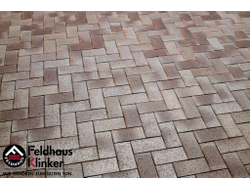 Тротуарная плитка 409 gala ferrum, feldhause klinker