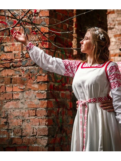 Свадебный костюм "Рада" - рубаха и сарафан