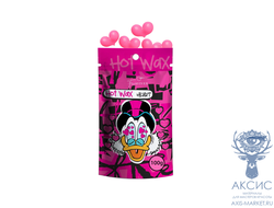 FreiAVIVER Воск для депиляции бровей и лица Hot Wax "Hearts" розовый, 100гр