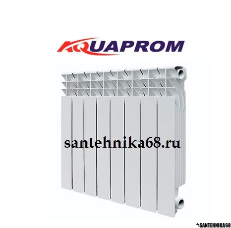 Радиатор алюминиевый aquaprom