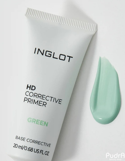 INGLOT Основа под макияж HD CORRECTIVE PRIMER тон GREEN 20 ml