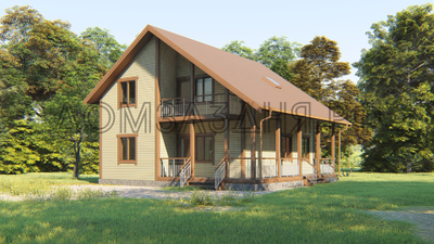 Коттедж 10x8,5