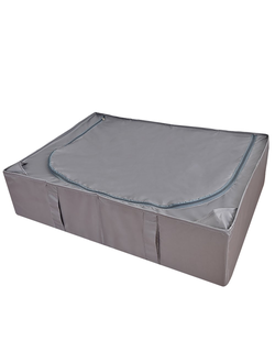 Короб для хранения с замком, серый