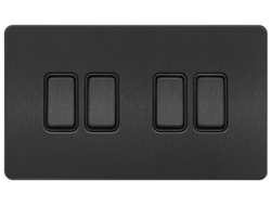 Переключатель четырехклавишный T&J Electric Ultimate II Gun Metal