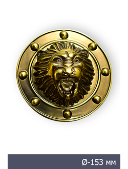 декоративная маска Льва MS-004 медальон