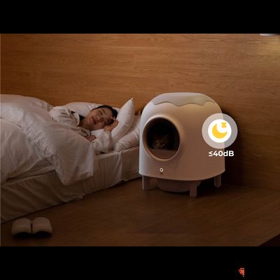 Автоматический умный лоток туалет для кошек HHOLOVE Smart Self-Cleaning Cat Litter Box