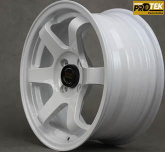 Комплект дисков R15 7,0J ET+30 4*100 RAYS Volk Racing TE37 SL Белый (D156)