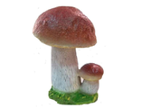 Садовая фигура Два маленьких гриба - боровика