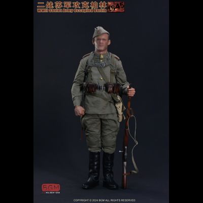 Комплект красноармейца в Берлине (с винтовкой) - Коллекционный КОМПЛЕКТ 1/6 WWII Soviet Army Occupied Berlin 1945 Accessories Set (BGM-005A) - BGM