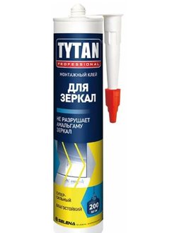 Клей TYTAN Professional для зеркал и стекла, бежевый, 290мл