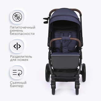 Tomix Kelly Dark Blue коляска с перекидной ручкой