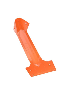 Защита днища Extreme узкая оранжевая (4 мм) Radien Оригинал BRP 860202022 для BRP LYNX платформа Radien (Extreme Skid Plate, Race Orange Radien)