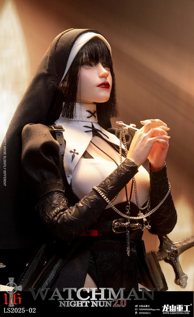 ПРЕДЗАКАЗ - Боевая монахиня София (делюкс версия) - Коллекционная фигурка 1/6 Redemption of the Night Sophia Deluxe Edition (LS2025-02A) - Longshan ?ЦЕНА: 35700 РУБ.?