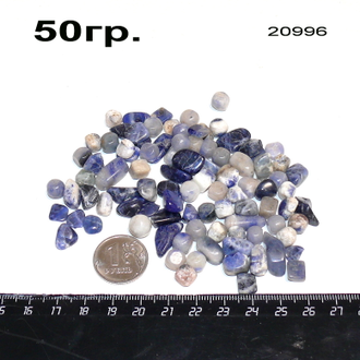 Содалит натуральный арт.20996: россыпь для декорирования