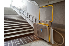 Лифтрон-3001. Пешеходный перход.