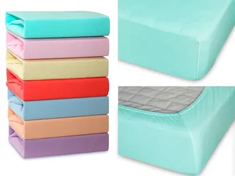 Простыня Cleo трикотажная на резинке 160х200х25 16/010-TP