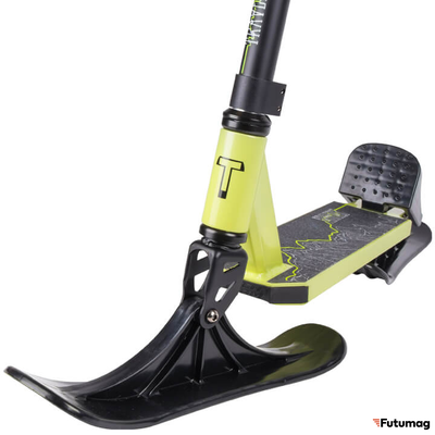 Зимний самокат TechTeam TRAVERSE Белый