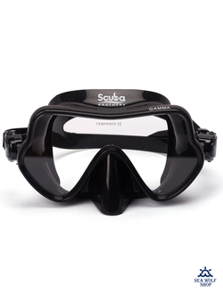 Маска для дайвинга Scuba Brothers GAMMA BLACK