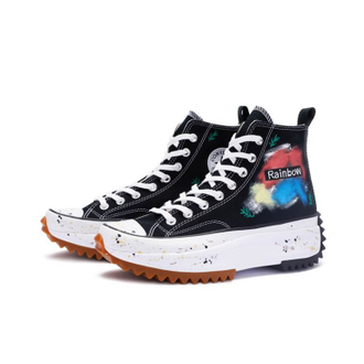 Кеды Converse Run Star Hike High Top Rainbow черные