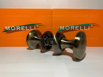 Поворотные круглые ручки Morelli "FOSTER" MHR-1 AB Цвет - Античная бронза