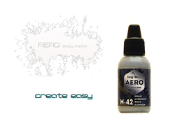 Pacific88: Краска акриловая Aero Easy Metal M-42 "Белый алюминий" (18 мл.)
