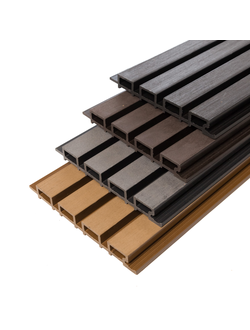 Фасадные реечные доски Ecodecking Техно