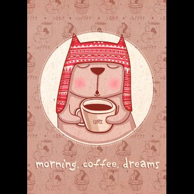 D0338 Morning, coffee, dreams