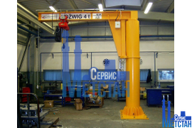 Кран консольный на колоне 4т