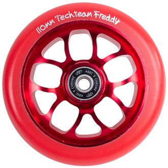 Купить колесо Tech Team Freddy (red) 110 для трюковых самокатов в Иркутске