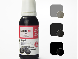 S-gel 50 черный насыщенный, концентрат универс. для окраш. (10 мл) KREDA Bio, компл. пищ. добавка