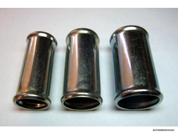 Трубка соединительная 25х25мм металл (цена за 10 шт.)