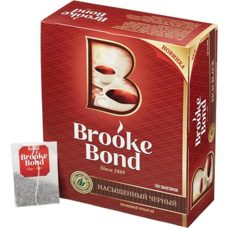 Чай Brooke Bond черный 100 пакетиков