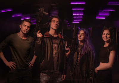 Активный корпоратив в Санкт-Петербурге с лазертагом, банкетным залом и ведущим