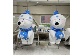 Объемные фигуры для оформления ТЦ