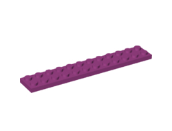 Plate 2 x 12, Magenta (2445 / 6093863)