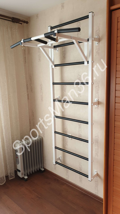 Шведская стенка Рекорд X1 (без опоры на пол) - пример работ