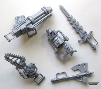 Оружие для Технороботов ВМ - 5 видов