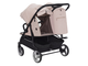 Коляска 2в1 для двойни Carrello Connect CRL-5502/1 Cotton Beige