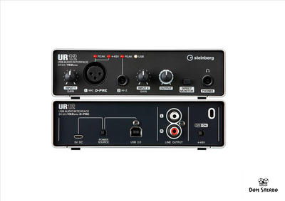 Steinberg UR12, Black Silver аудио интерфейс