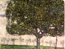 Купить греющую картину с фото репродукции Густава Климта Яблоня II
