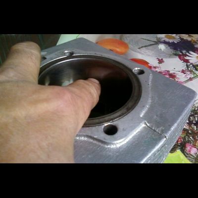 Керамическое покрытие цилиндров и сульфидо-молибденовое покрытие поршней на "Буран"