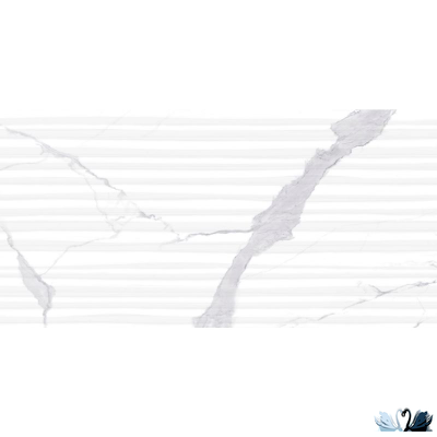 Плитка настенная Eurotile Statuario white decor 30 х 60 см под мрамор
