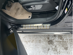 Защита штатного порога труба Папа Тюнинг d53 для GAC GS8 2025-