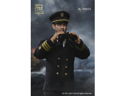 Капитан ВМФ США времен Второй Мировой - Коллекционная ФИГУРКА 1/6 scale WWII U.S.NAVY Destroyer Commander  (AL100033) - Alert Line