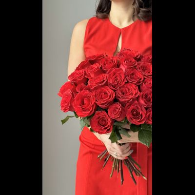 Букет 60 на день влюбленных