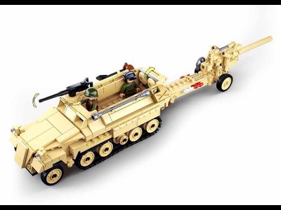 Слубан Военный конструктор Бронетранспортер Ханомаг (Hanomag)