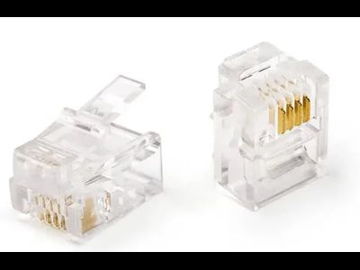 PIN "шт" телефонный 6P4C на кабель