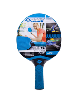 Ракетка н/т Donic-Schildkr?t Alltec Hobby,всепогодная,син/черн, УТ-00015329