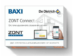 ZONT CONNECT GSM термостат для газовых котлов BAXI и De Dietrich